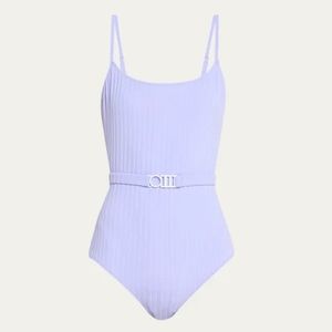 Solid and Striped The Nina Solid Rib One-Piece Swimsuit